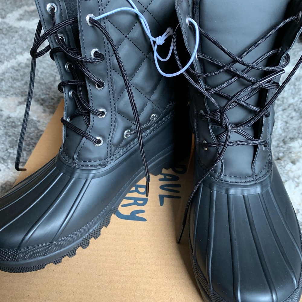 NWT size 8 Sperry duck boots! - Picture 4 of 8